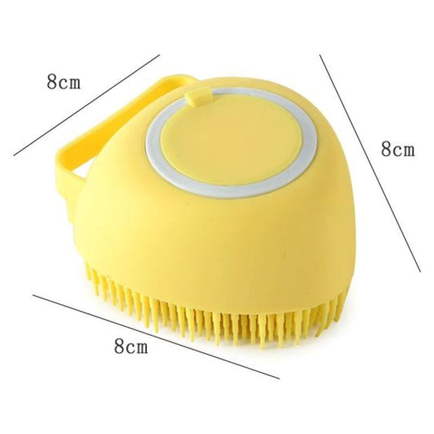Pet Silicone Bath Brush