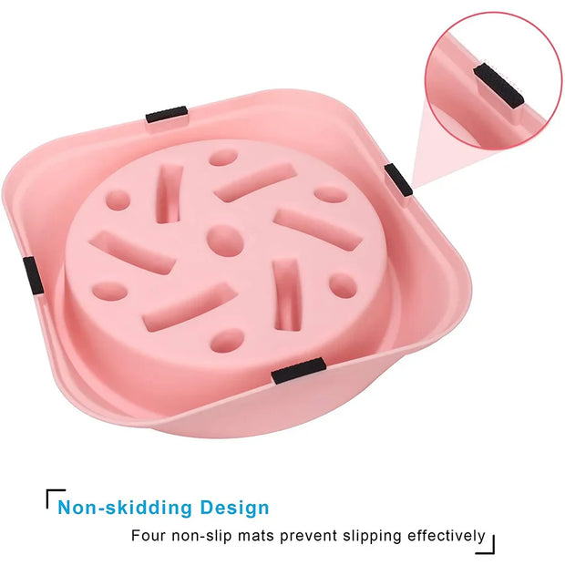 Anti-Gulp Slow Feeder Bowl