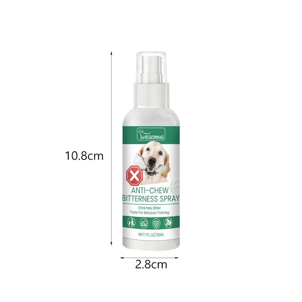 PAWSHIELD NATURAL™ Anti-Chew Training Spray — Stop Biting & Protect Your Home