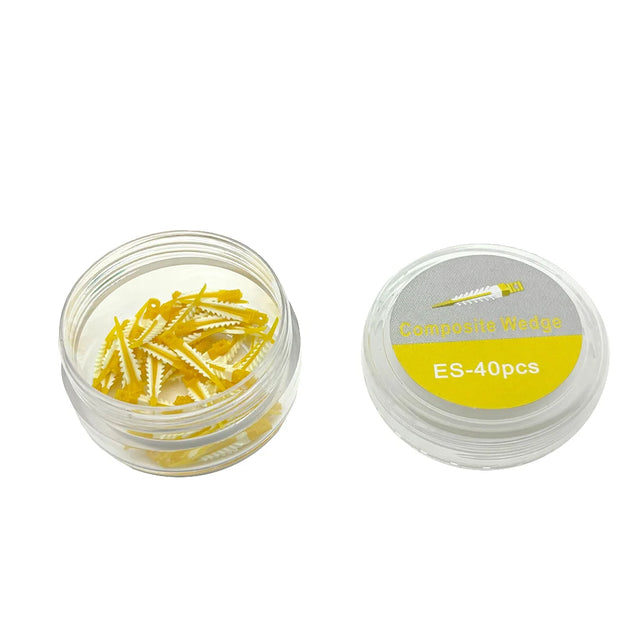 PAWSHIELD NATURAL™ 40Pcs Dental Composite Wedges — Adaptive, Autoclavable & Professional Grade