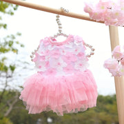 Floral Princess Dog Dress