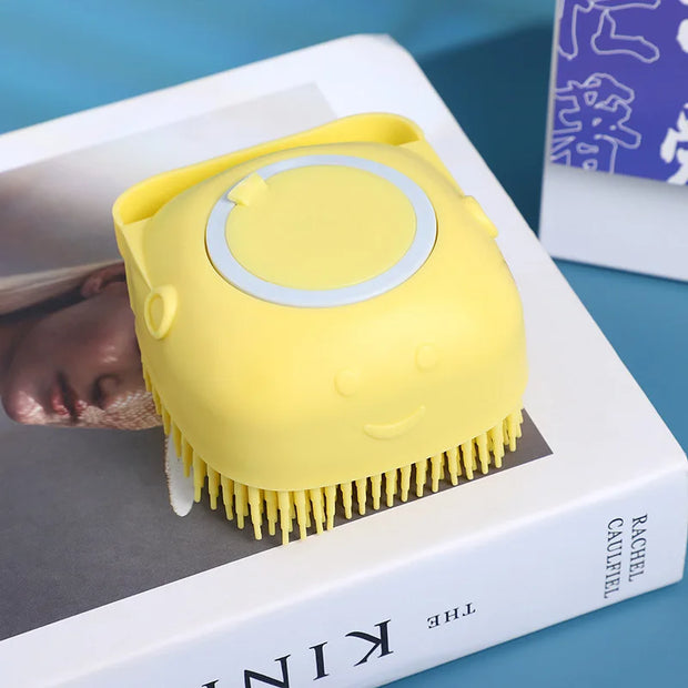 Pet Silicone Bath Brush