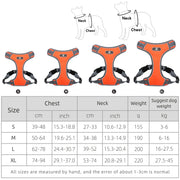 PAWSHIELD NATURAL™ Reflective Oxford Dog Harness — Rainproof Comfort &amp; Secure Control