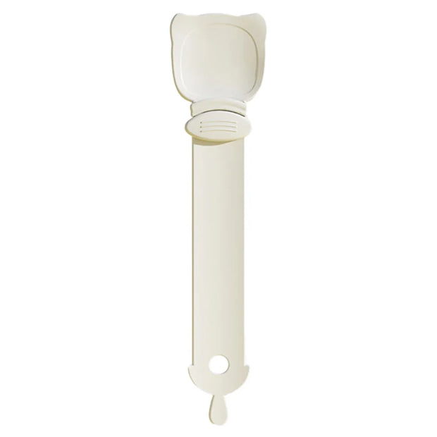 Cat Food Strip Squeezer Spoon Long Handle Cat Strip Feeder Meat Mud Cat Stripe Squeezer For Pet Cat's Food Supplies