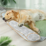 PAWSHIELD NATURAL™ Summer Cooling Pet Mat — Breathable Comfort for Dogs & Cats