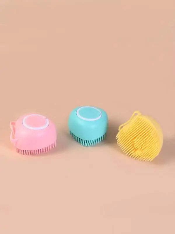 Pet Silicone Bath Brush