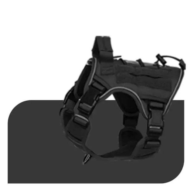 PAWSHIELD NATURAL™ Tactical Dog Harness — Heavy-Duty, No-Pull & Military-Grade Control