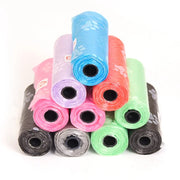 100Rolls Dog Poop Bag Outdoor Cleaning Poop Bag Outdoor Clean Pets Supplies for Dog 15Bags/Roll Refill Garbage Bag Pet Supplies