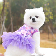 Floral Princess Dog Dress