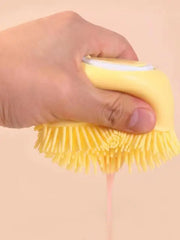 Pet Silicone Bath Brush