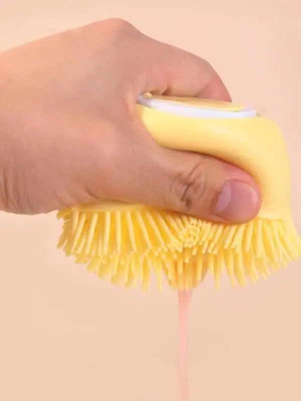 Pet Silicone Bath Brush