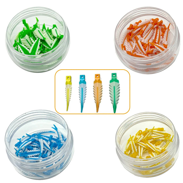PAWSHIELD NATURAL™ 40Pcs Dental Composite Wedges — Adaptive, Autoclavable & Professional Grade