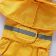 PAWSHIELD NATURAL™ Reflective Hooded Raincoat — Waterproof Style for Big Dogs