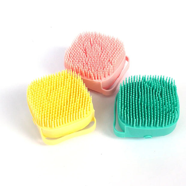Pet Silicone Bath Brush