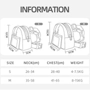 PAWSHIELD NATURAL™ Dog Harness & Backpack Set — Walk, Carry & Explore