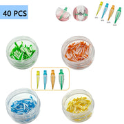 PAWSHIELD NATURAL™ 40Pcs Dental Composite Wedges — Adaptive, Autoclavable & Professional Grade
