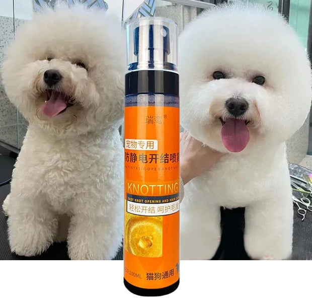 PAWSHIELD NATURAL™ Coat Conditioning Spray — Tangle-Free, Soft & Shiny Fur