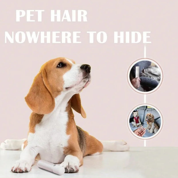 1Pc Portable Lint Roller Strong Sticky Refillable Lint Roller Lint Roller Replacement Head Suitable For Clothes Bedding Pet Hair