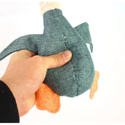 PAWSHIELD NATURAL™ Indestructible Squeaky Goose — Built for Aggressive Chewers
