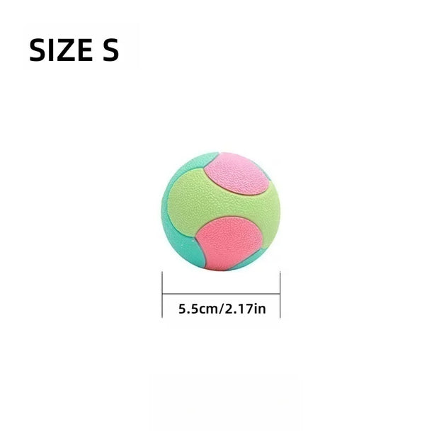 Bouncy Ball Toys Pet Dog Toys Bite Resistant  for Small Medium Dogs Tooth Cleaning Ball Dog Chew Toys Pet Training Products