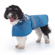 PAWSHIELD NATURAL™ Reflective Hooded Raincoat — Waterproof Style for Big Dogs