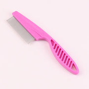 PAWSHIELD NATURAL™ Stainless Steel Flea Comb — Gentle Grooming, Powerful Results