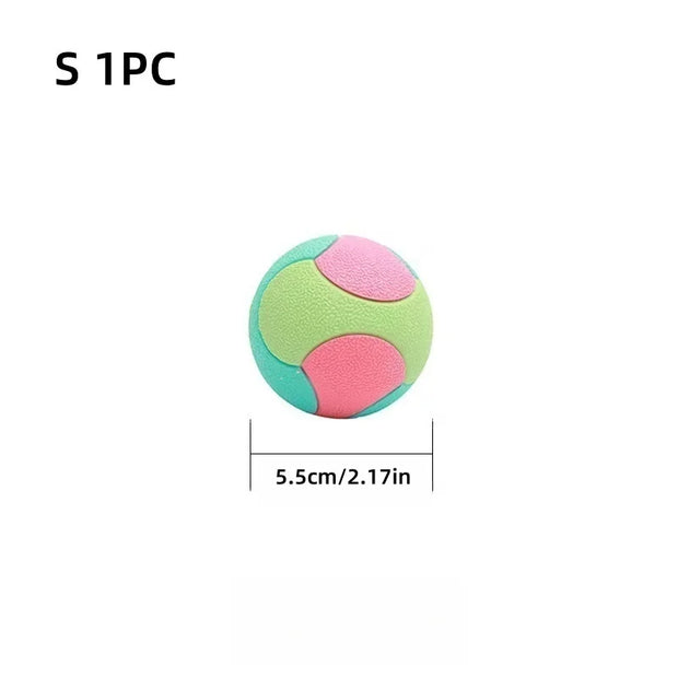 Bouncy Ball Toys Pet Dog Toys Bite Resistant  for Small Medium Dogs Tooth Cleaning Ball Dog Chew Toys Pet Training Products