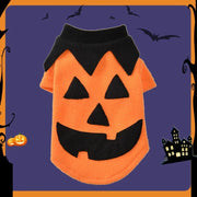 PAWSHIELD NATURAL™ Halloween Pumpkin Pet Costume — Cozy, Cute & Spooky Fun