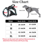 PAWSHIELD NATURAL™ Reflective Mesh Dog Harness & Leash Set — Breathable Comfort & Secure Control