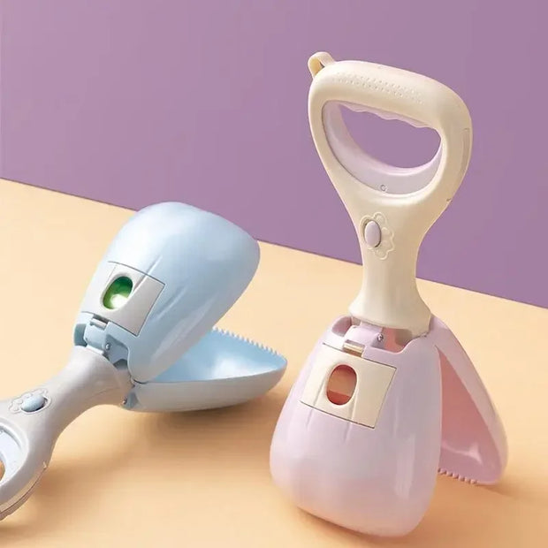 Dog Pooper Scooper Dog Cat Waste Picker Jaw Poop Scoop Pick Portable Pet Poop Pickup Clip Waste Cleaning Tools