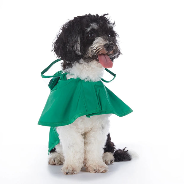 PAWSHIELD NATURAL™ Reflective Hooded Raincoat — Waterproof Style for Big Dogs