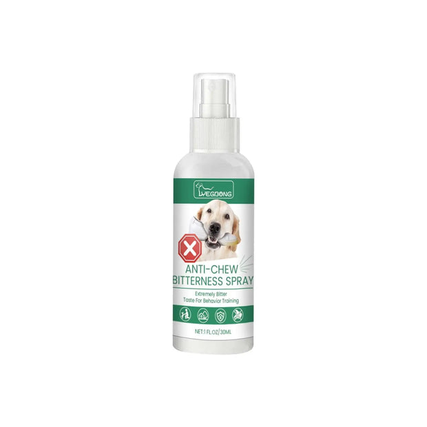 PAWSHIELD NATURAL™ Anti-Chew Training Spray — Stop Biting & Protect Your Home