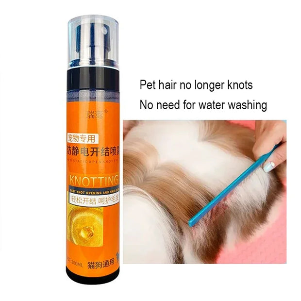 PAWSHIELD NATURAL™ Coat Conditioning Spray — Tangle-Free, Soft & Shiny Fur