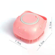 Pet Silicone Bath Brush