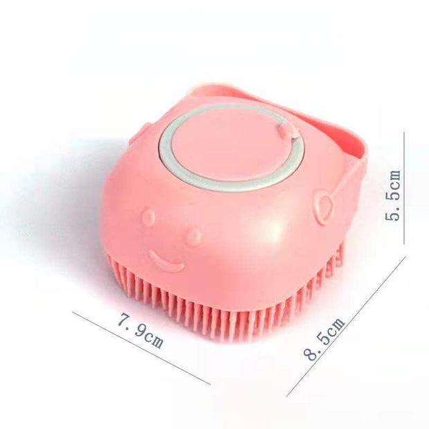 Pet Silicone Bath Brush