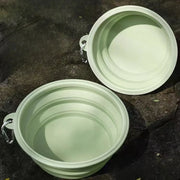 PAWSHIELD NATURAL™ Collapsible Travel Pet Bowls (2pcs) — Eat & Drink Anywhere