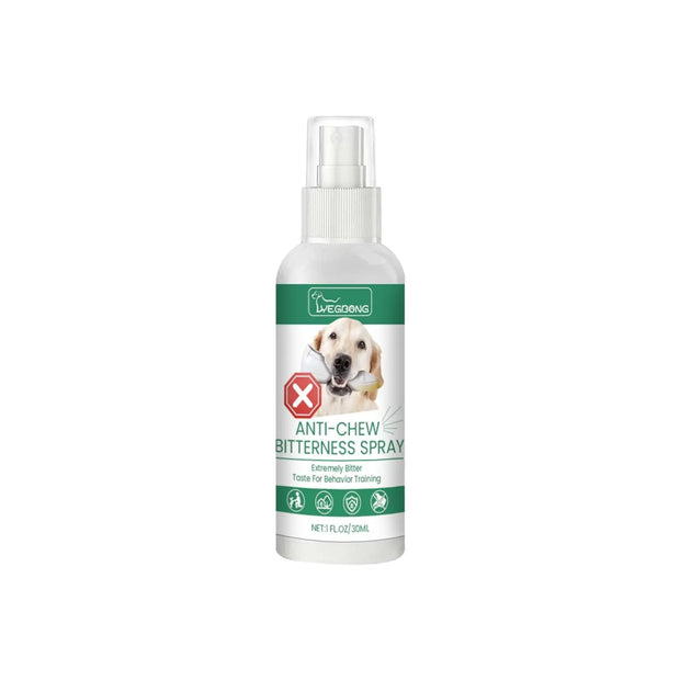 PAWSHIELD NATURAL™ Anti-Chew Training Spray — Stop Biting & Protect Your Home