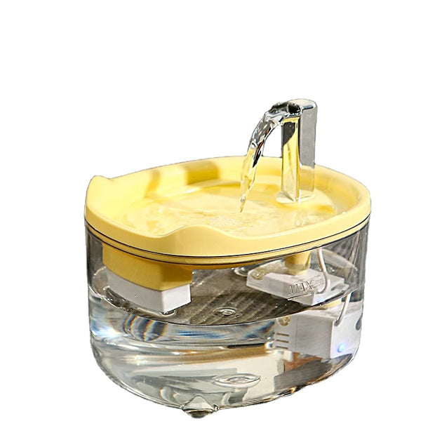 PAWSHIELD NATURAL™ Automatic Cat Water Fountain — Fresh, Filtered & Whisper-Quiet