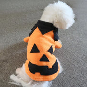 PAWSHIELD NATURAL™ Halloween Pumpkin Pet Costume — Cozy, Cute & Spooky Fun