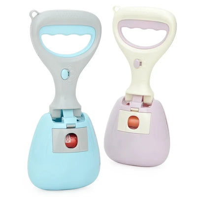 Dog Pooper Scooper Dog Cat Waste Picker Jaw Poop Scoop Pick Portable Pet Poop Pickup Clip Waste Cleaning Tools