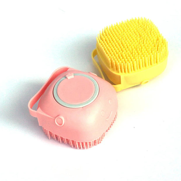 Pet Silicone Bath Brush