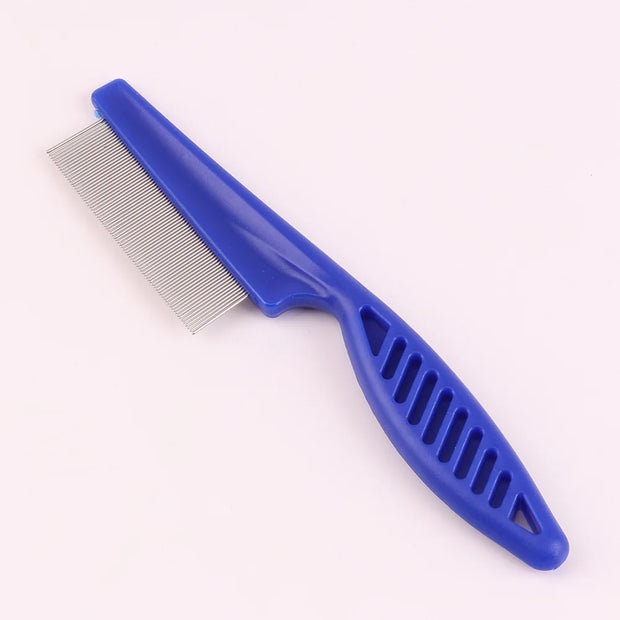 PAWSHIELD NATURAL™ Stainless Steel Flea Comb — Gentle Grooming, Powerful Results