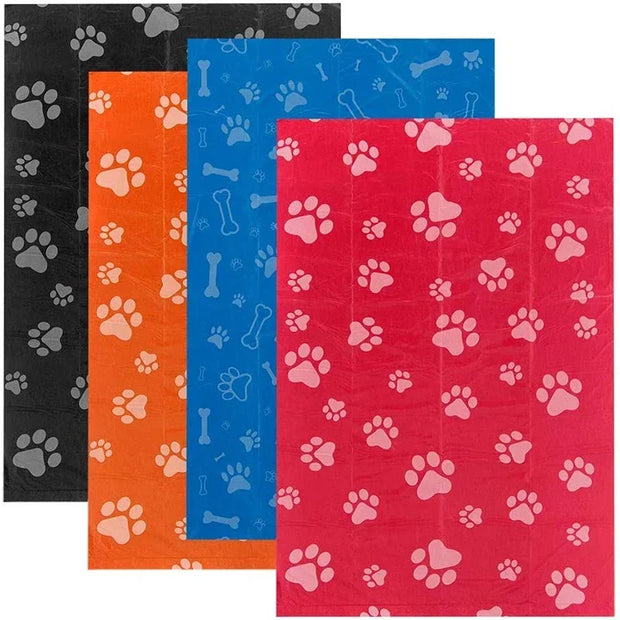 100Rolls Dog Poop Bag Outdoor Cleaning Poop Bag Outdoor Clean Pets Supplies for Dog 15Bags/Roll Refill Garbage Bag Pet Supplies