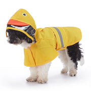 PAWSHIELD NATURAL™ Reflective Hooded Raincoat — Waterproof Style for Big Dogs