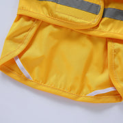 PAWSHIELD NATURAL™ Reflective Hooded Raincoat — Waterproof Style for Big Dogs