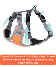 PAWSHIELD NATURAL™ Reflective Oxford Dog Harness — Rainproof Comfort &amp; Secure Control