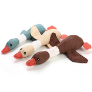 PAWSHIELD NATURAL™ Indestructible Squeaky Goose — Built for Aggressive Chewers