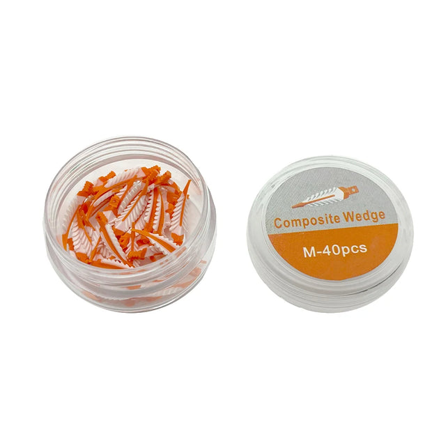 PAWSHIELD NATURAL™ 40Pcs Dental Composite Wedges — Adaptive, Autoclavable & Professional Grade