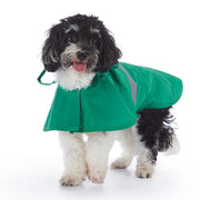 PAWSHIELD NATURAL™ Reflective Hooded Raincoat — Waterproof Style for Big Dogs
