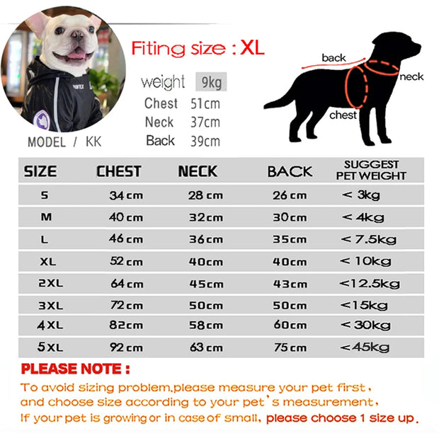 PAWSHIELD NATURAL™ Waterproof Dog Coat — Reflective, Comfortable & Weather-Ready